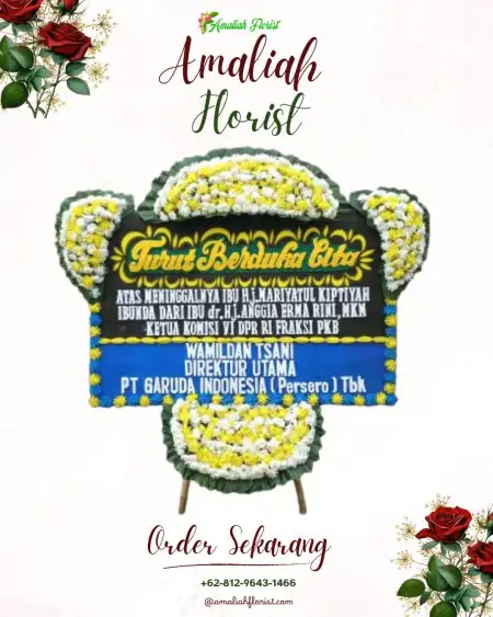 Papan Bunga Duka Reco